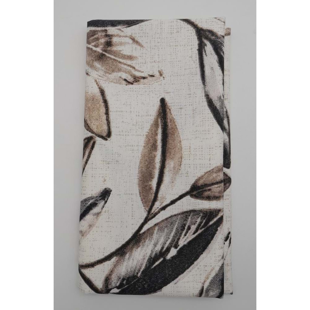 Çanta Aksesuar 90X50 Cm Duck Astarlık Kumaş Yaprak Desen No:12