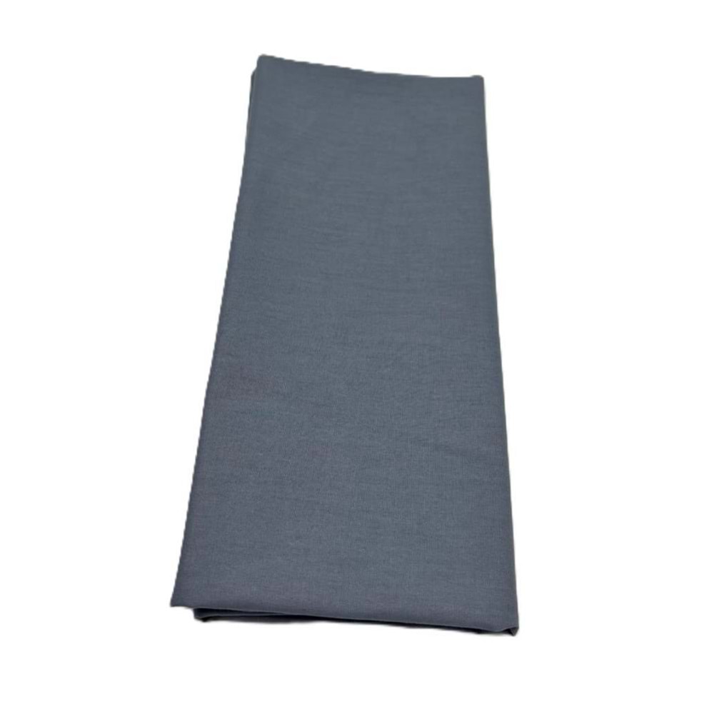Çanta Aksesuar 120x50 cm Pamuklu Astarlık Kumaş Koyu Gri