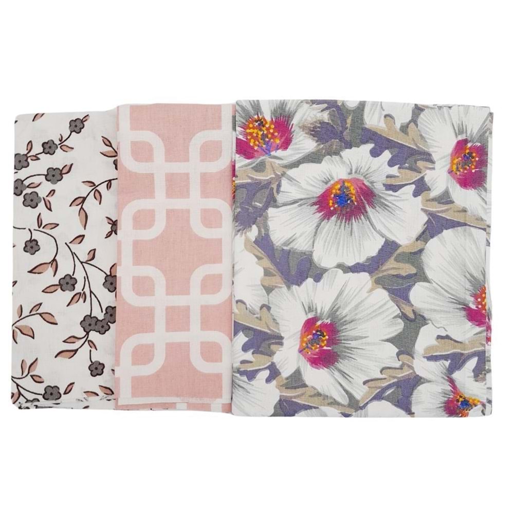 Çanta Aksesuar 60x35 cm Pamuklu Astarlık Kumaş Set:06