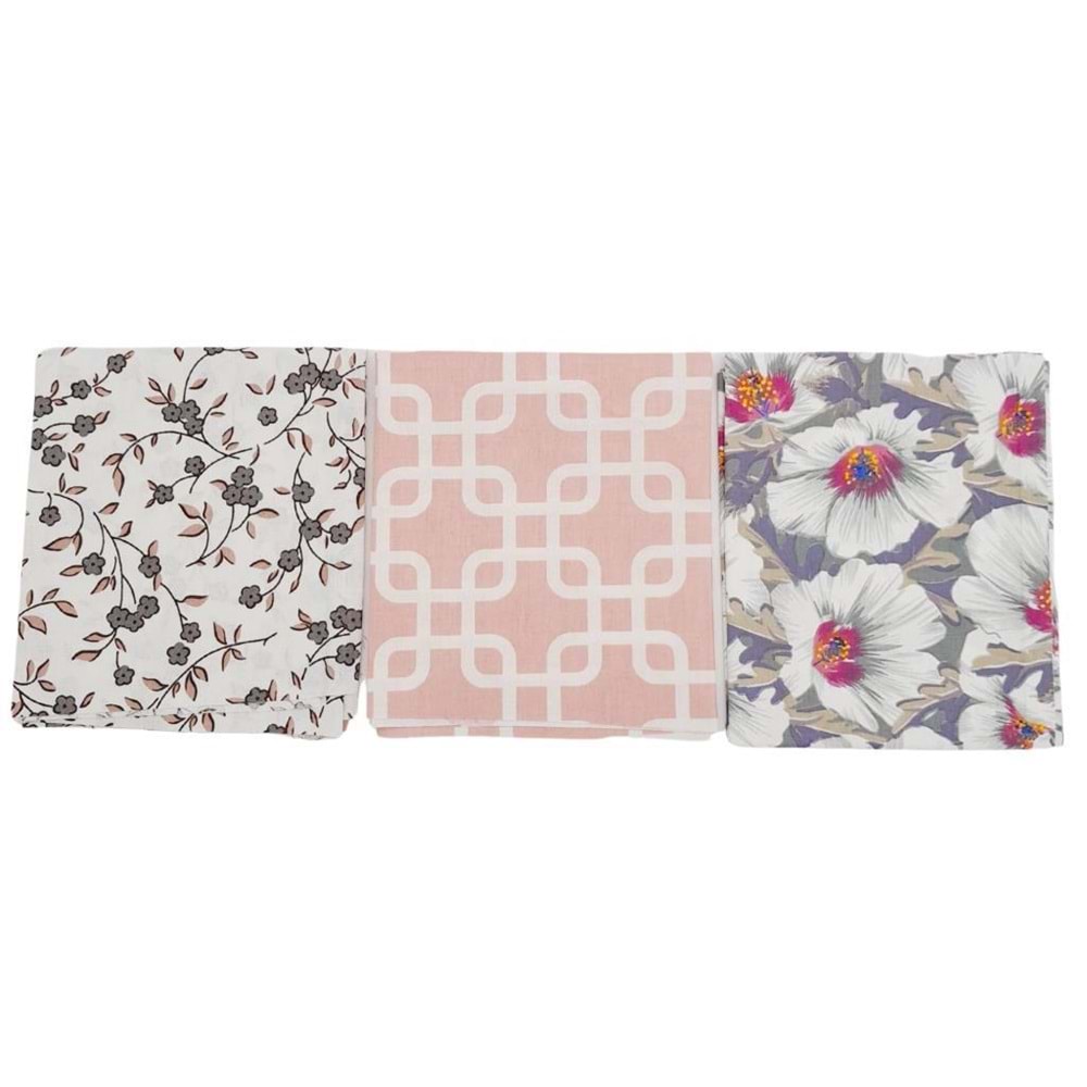 Çanta Aksesuar 60x35 cm Pamuklu Astarlık Kumaş Set:06