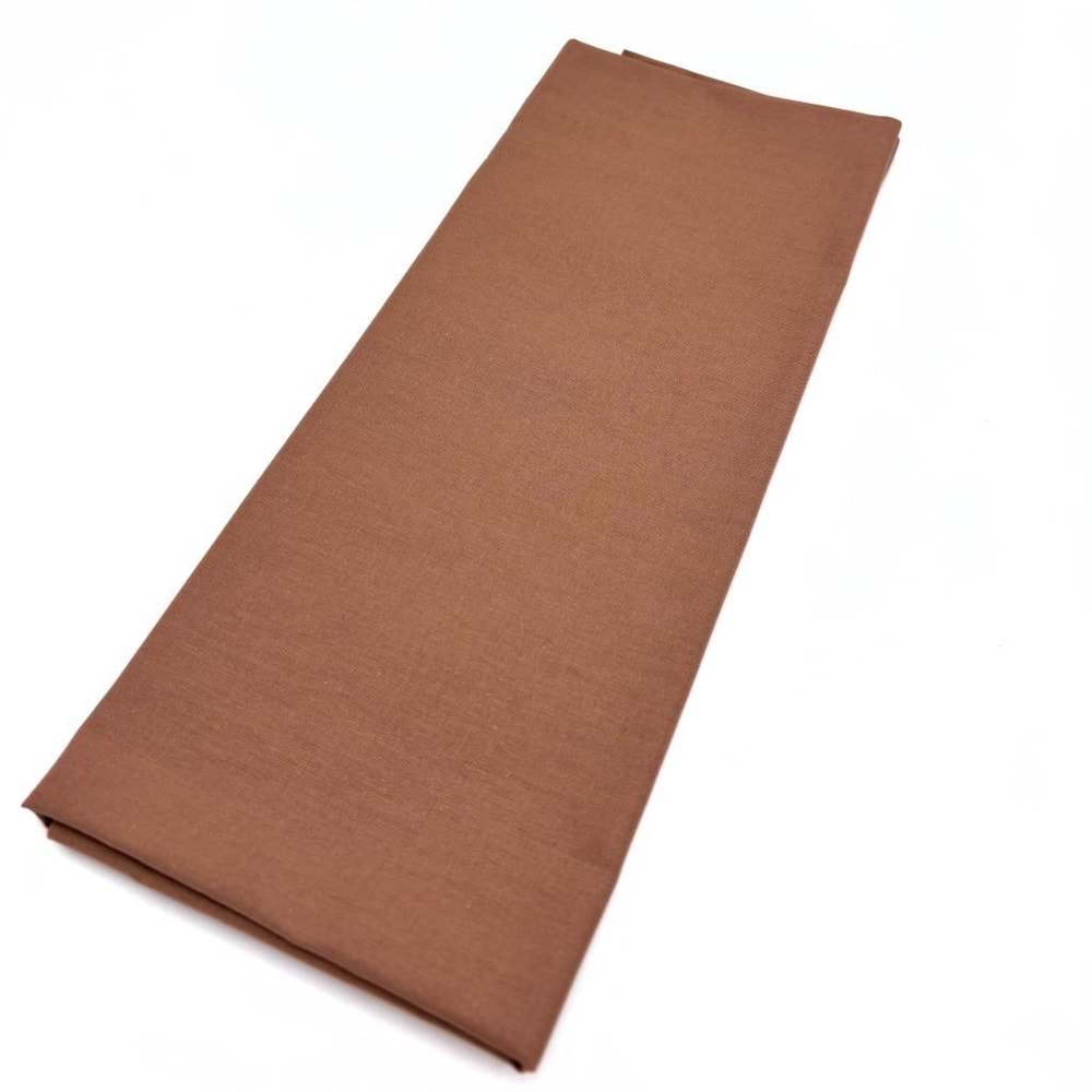 Çanta Aksesuar 120x50 cm Pamuklu Astarlık Kumaş Kahve
