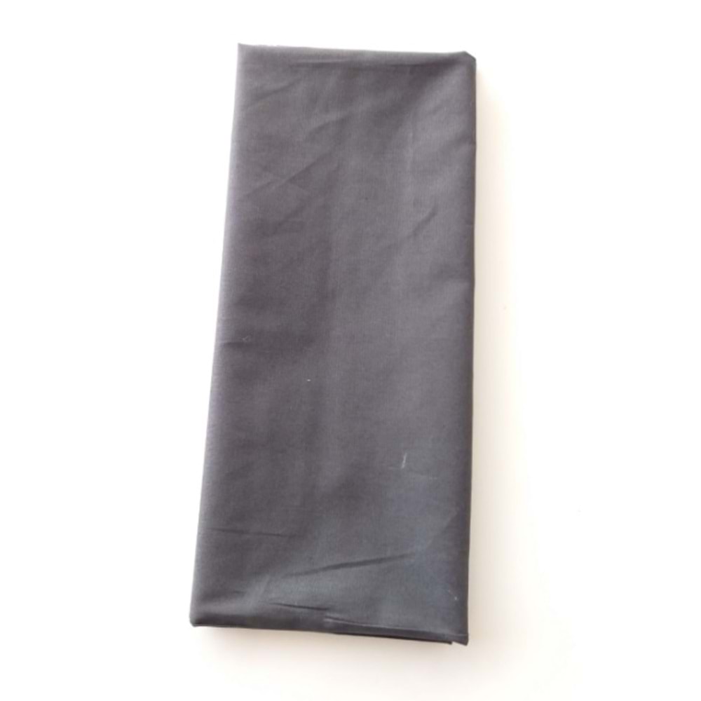 Çanta Aksesuar 120X50 Cm, Pamuklu Astarlık Kumaş Antrasit Renk No:P42