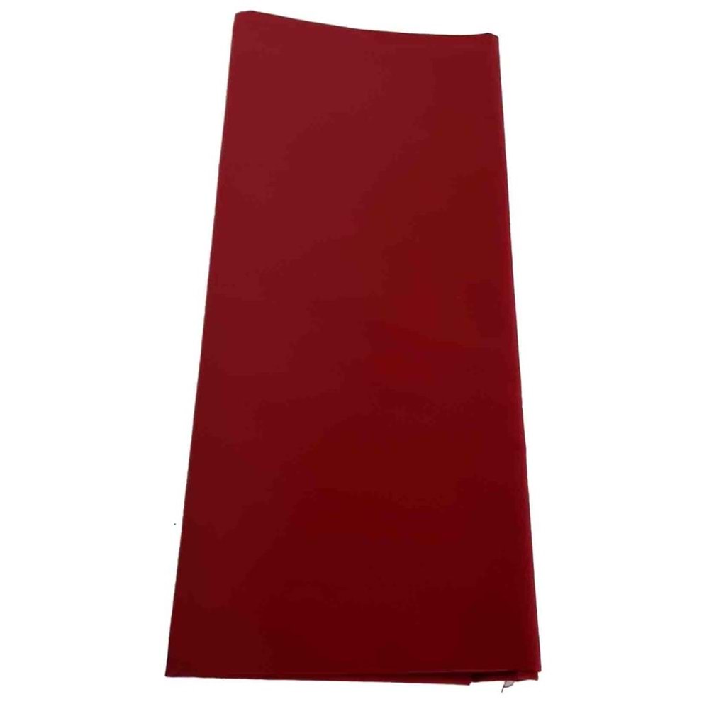 Çanta Aksesuar 120X50 Cm, Bordo Renk Pamuklu Astarlık Kumaş