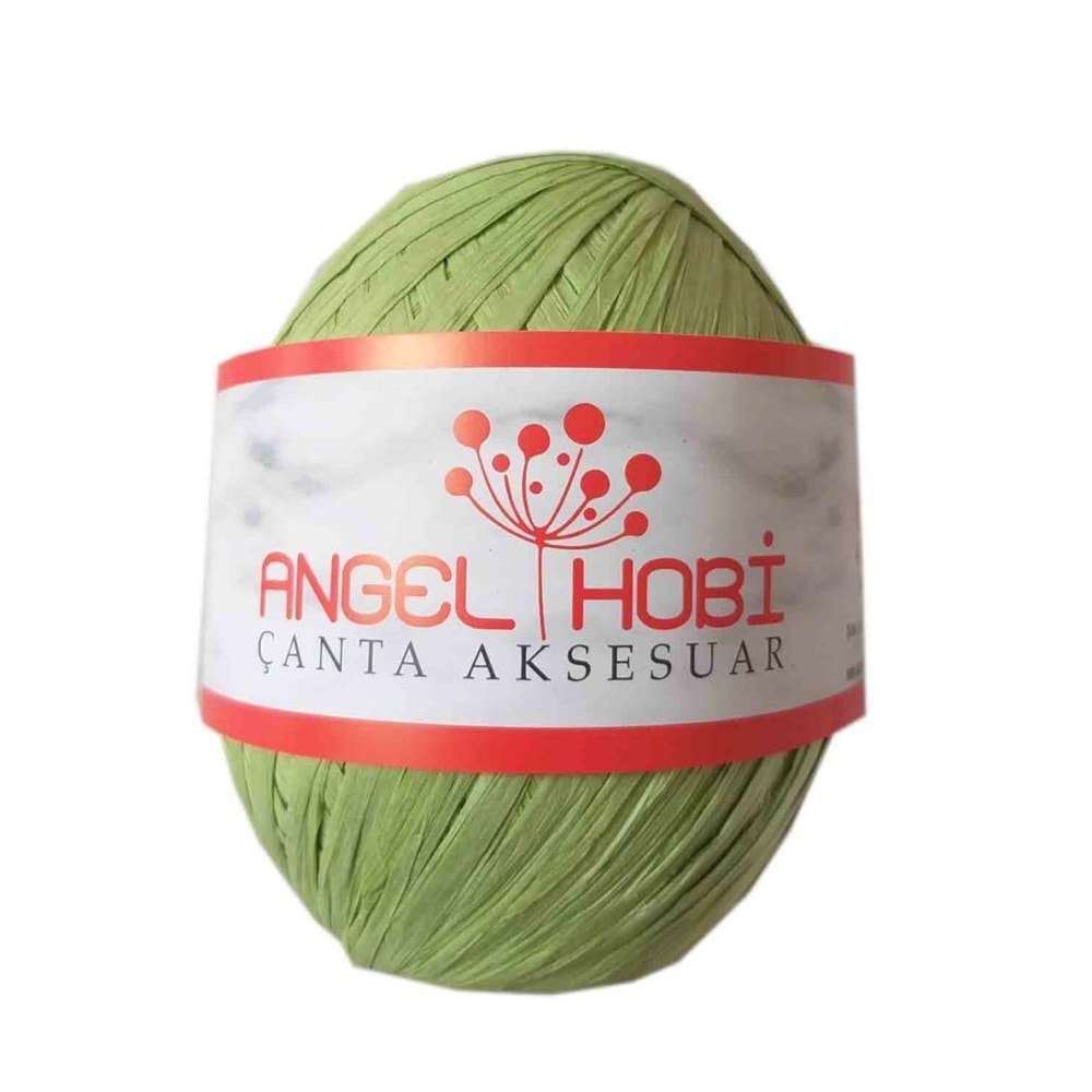 Çanta Aksesuar Bobin Rafya 150 Gr Yeşil No:6