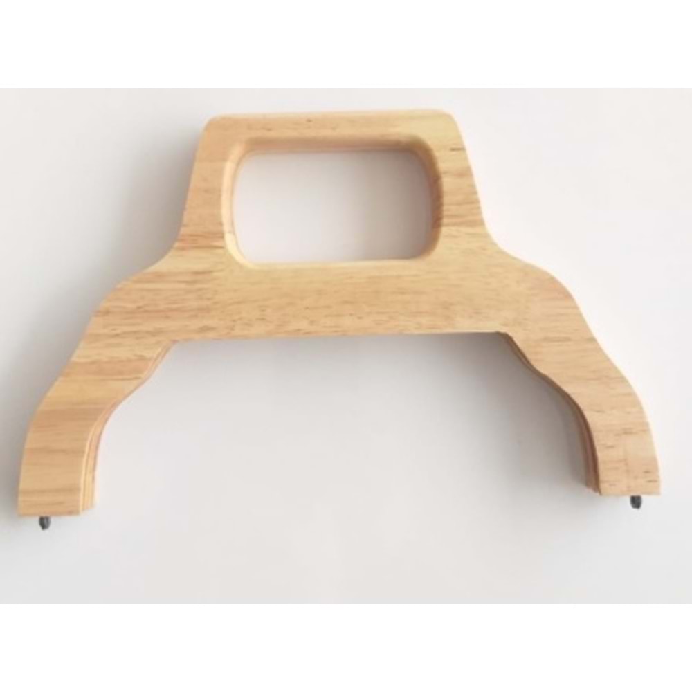 Çanta Aksesuar 25 Cm Ahşap Çanta Bursu