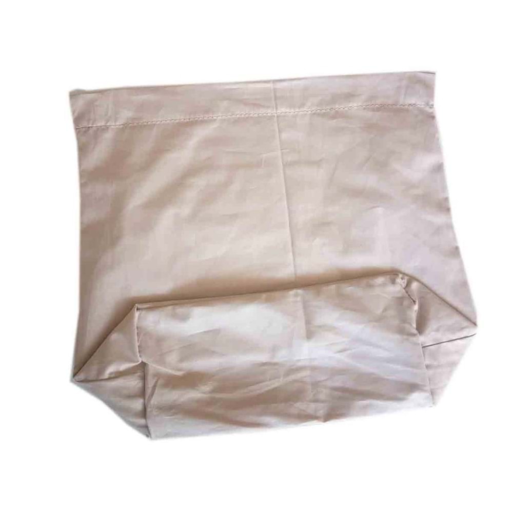 Çanta Aksesuar Örgü Çantaya Hazır Astar Tabanlı 22X12Cm Bej
