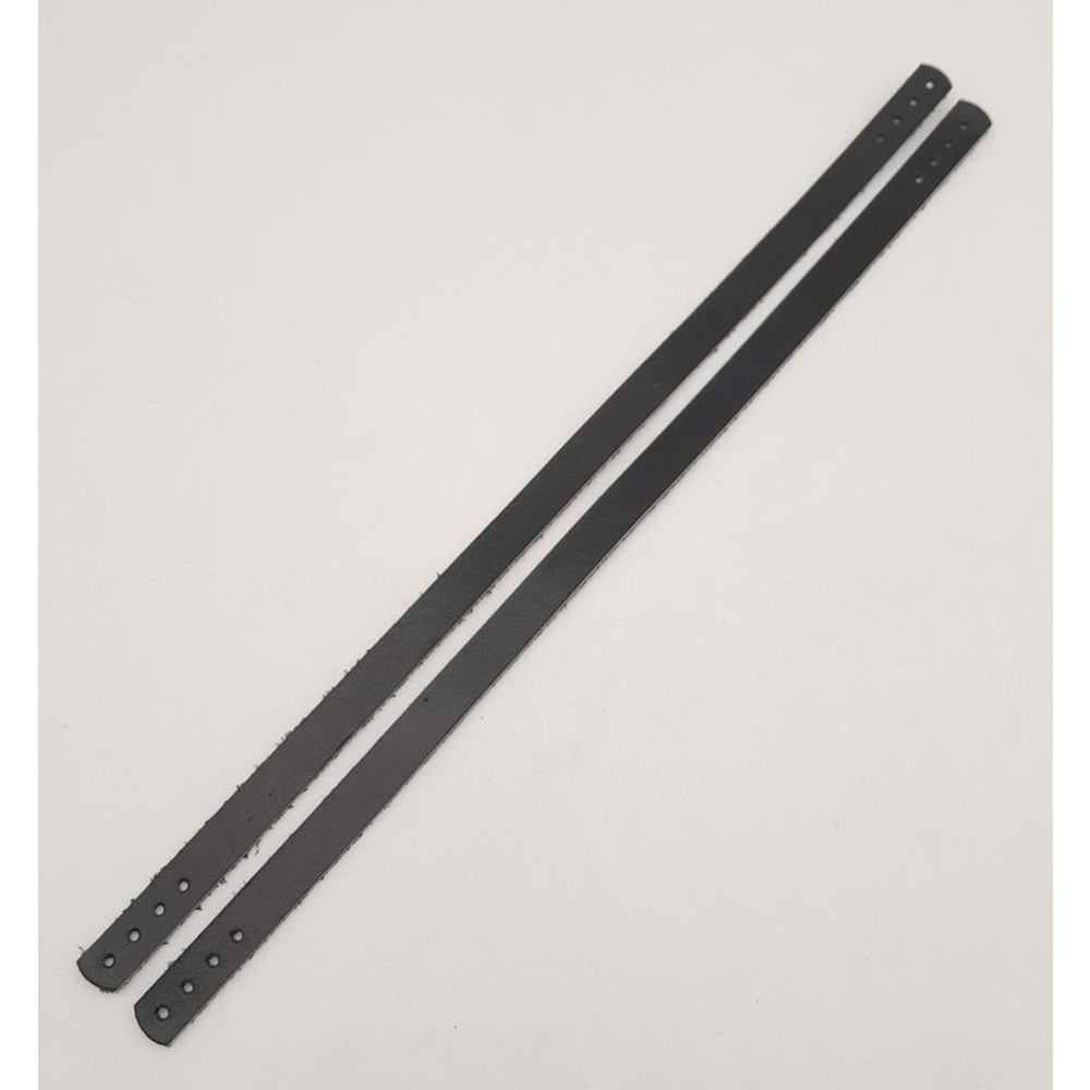 Çanta Aksesuar Gerçek Deri 35X1.2 Cm Siyah Renk Çanta Sapı