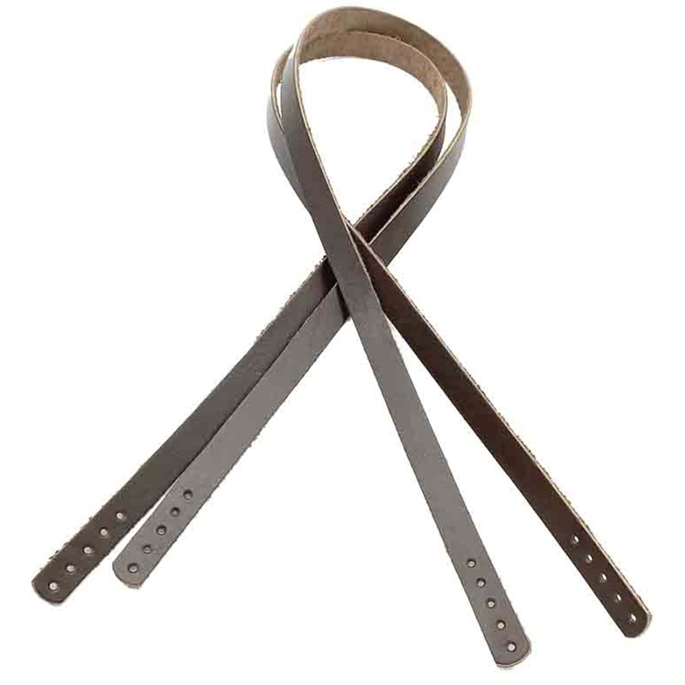 Çanta Aksesuar Gerçek Deri 70X1.2 Cm Koyu Kahve Renk Çanta Sapı