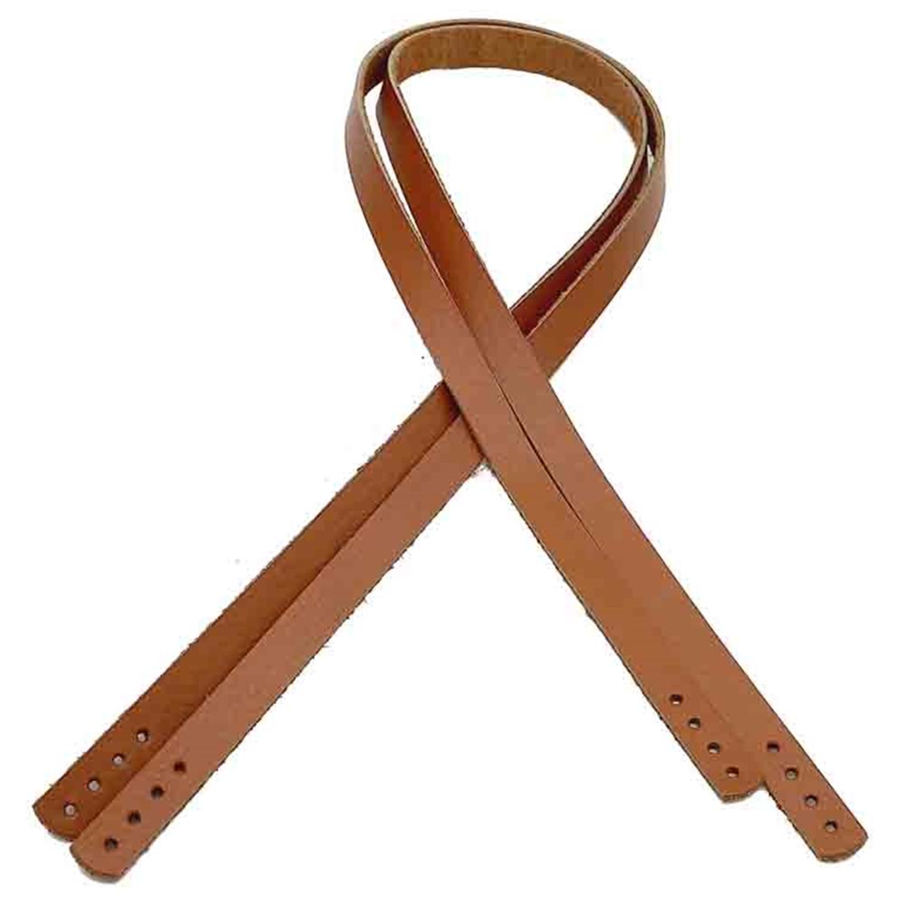 Çanta Aksesuar Gerçek Deri 70X1.2 Cm Sütlü Kahve Renk Çanta Sapı