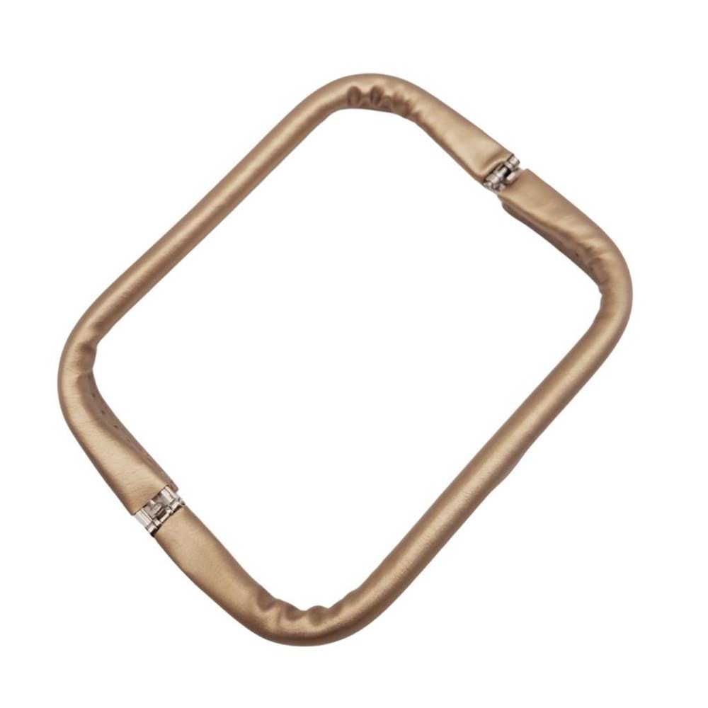 Çanta Aksesuar 20 cm Suni Derili Gold Renk Gizli Çanta Bursu