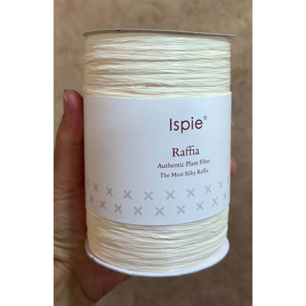 Çanta Aksesuar İspie Rafya 105F Krem Renk