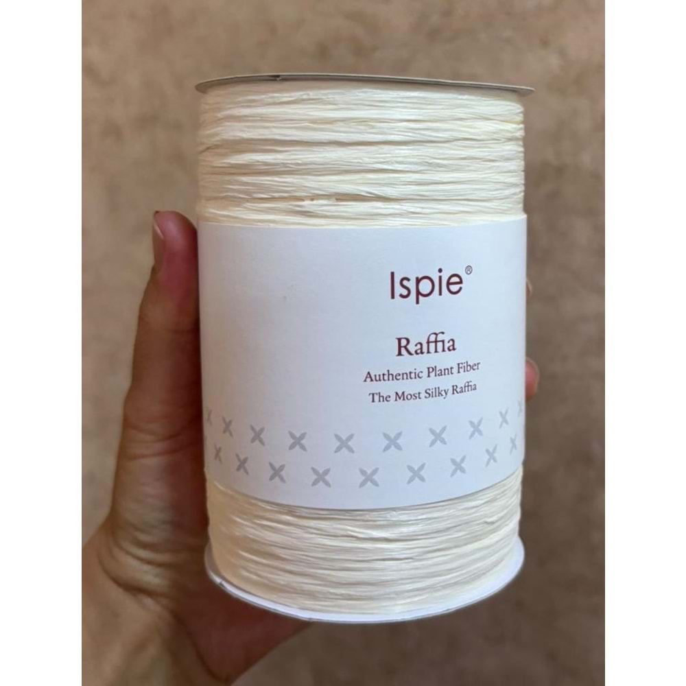 Çanta Aksesuar İspie Rafya 105F Krem Renk