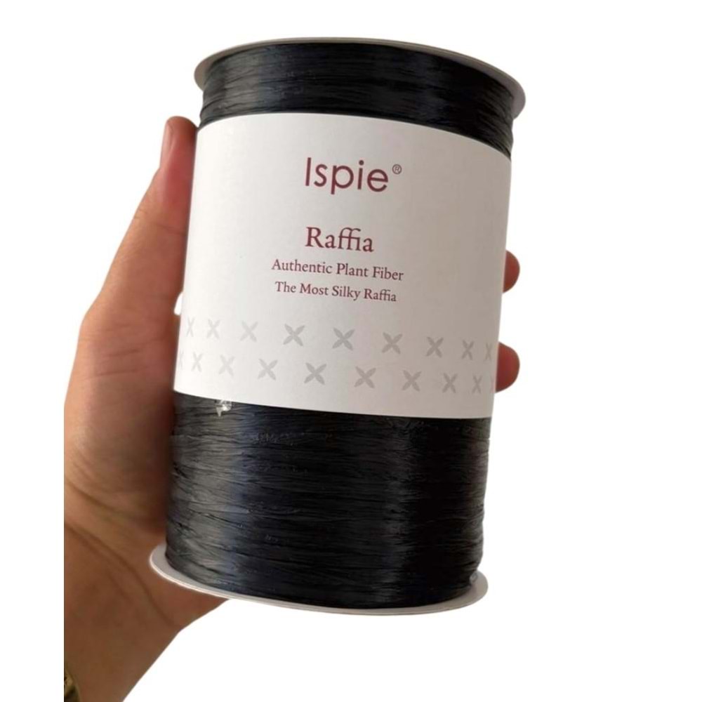 Çanta Aksesuar İspie Rafya 126A Siyah Renk