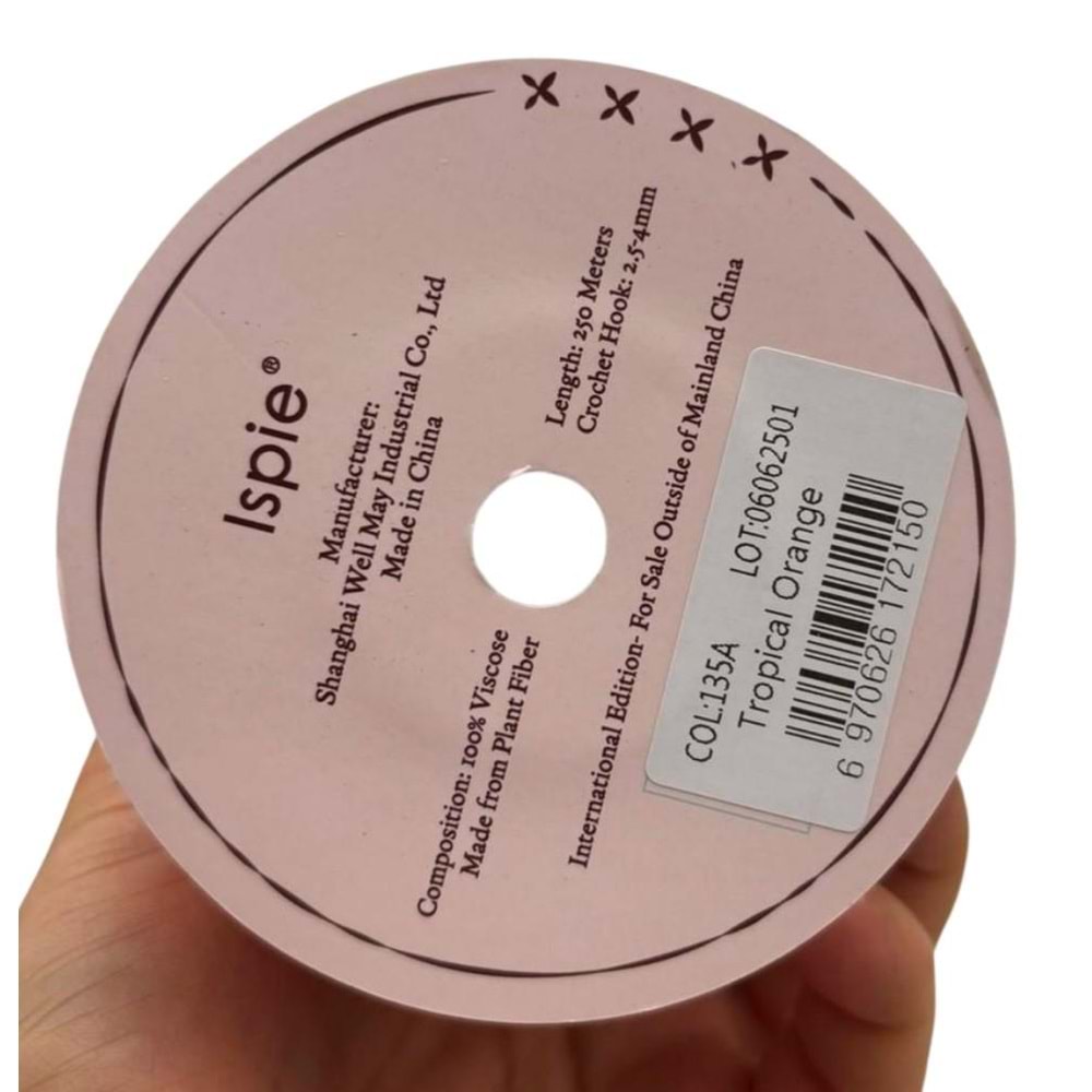 Çanta Aksesuar İspie Rafya 135A Turuncu Renk