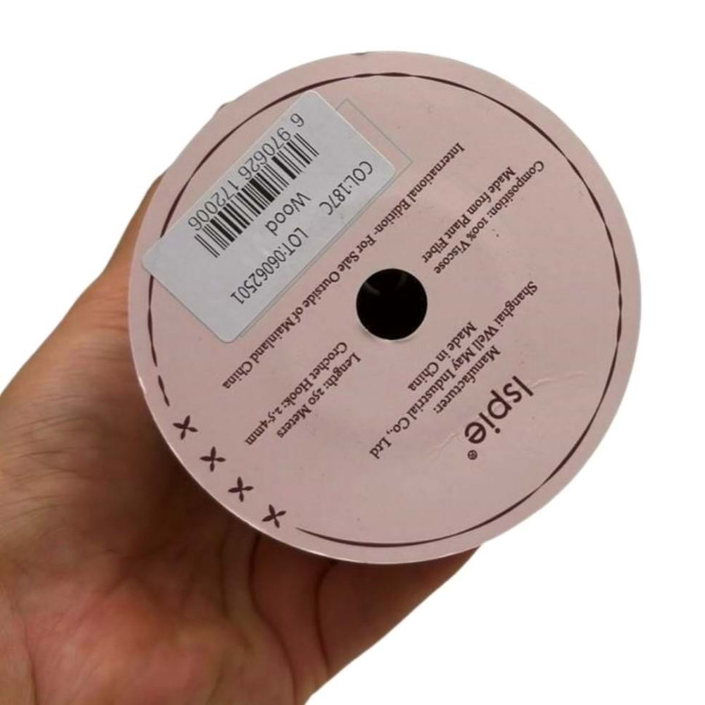 Çanta Aksesuar İspie Rafya 187C Koyu Hasır Renk