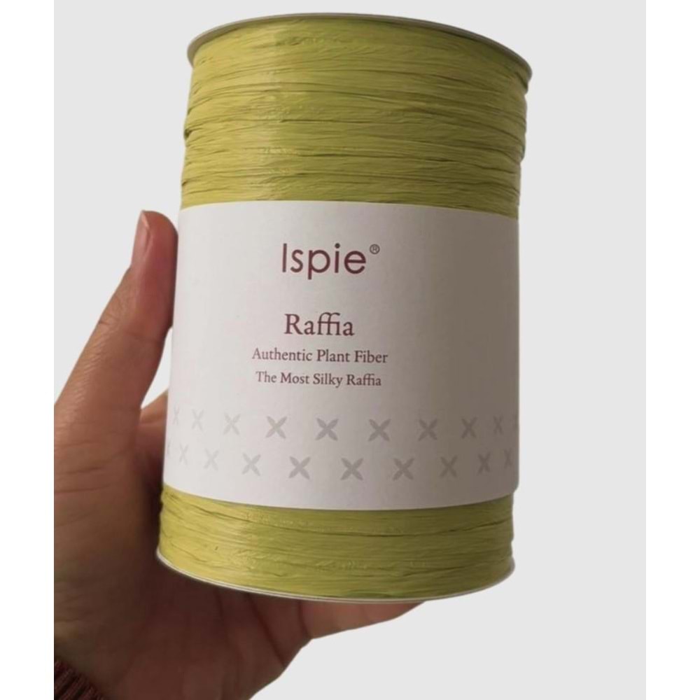 Çanta Aksesuar İspie Rafya D44 Fıstık Yeşili Renk