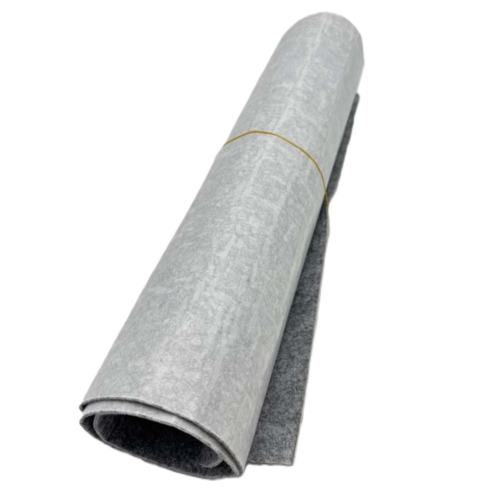 Çanta Aksesuar 2 mm Yapışkanlı Keçe 100x45 Cm Gri