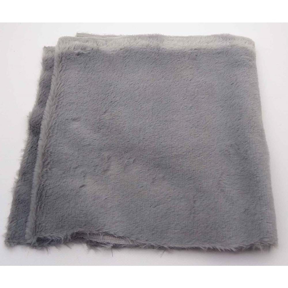 Çanta Aksesuar Gri Renk 70X60 Cm Kürk
