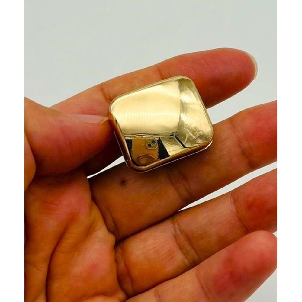 Çanta Aksesuar Light Gold Renk 2.5x2 Cm Mıknatıslı Kilit