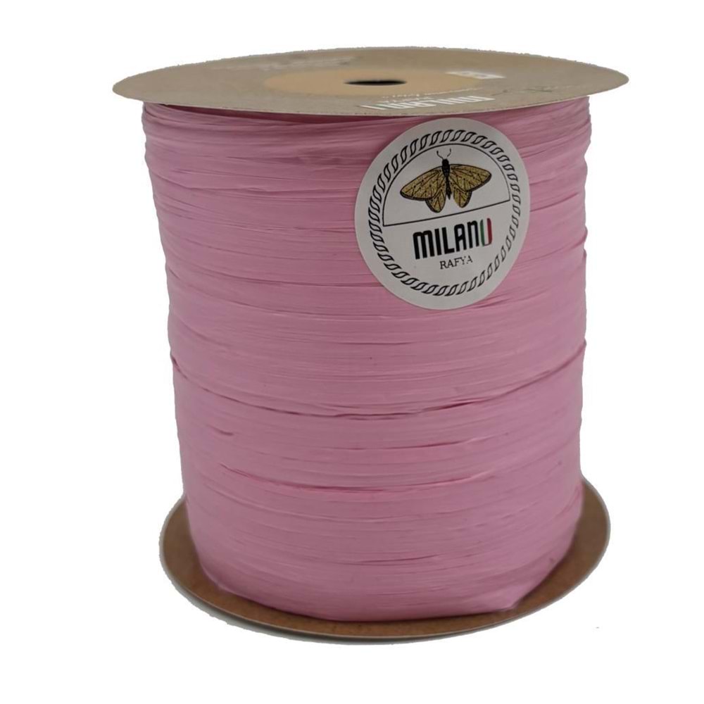 Çanta Aksesuar Milano Rafya Pembe Renk 100 gr (NO:30)