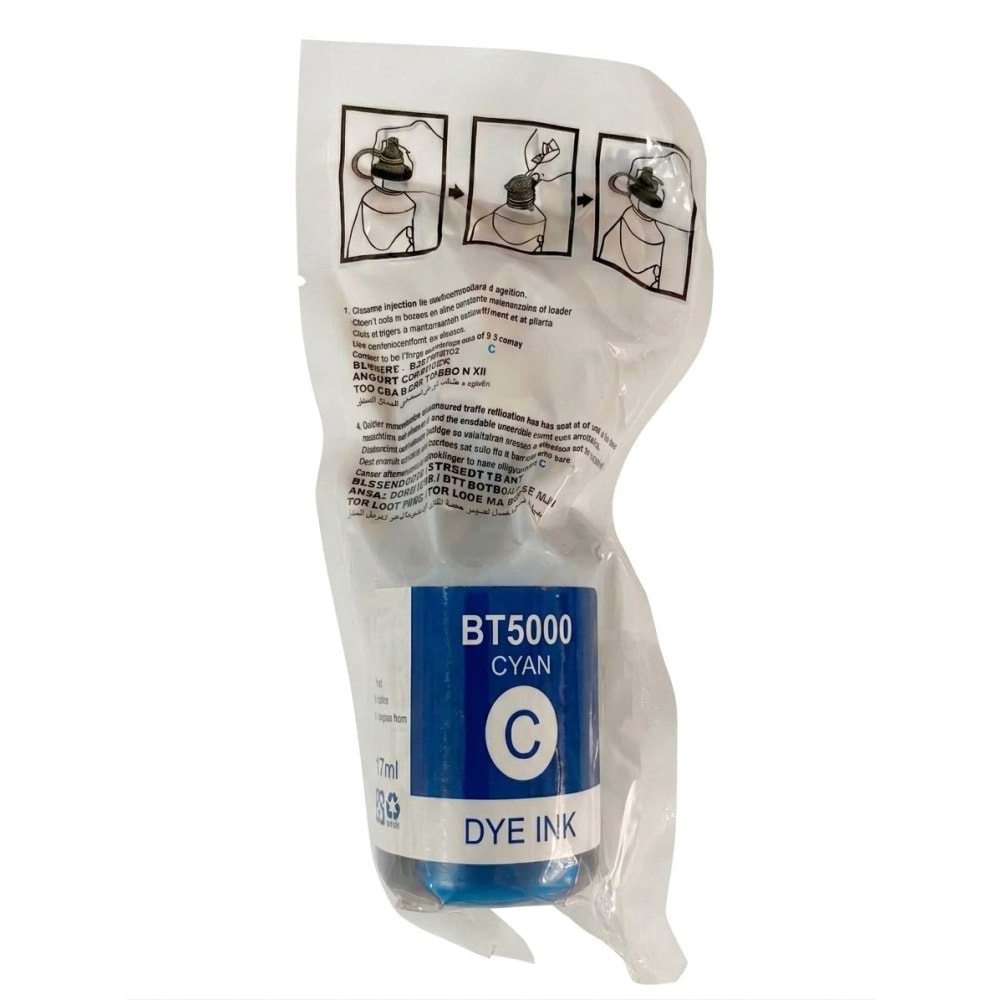 Brother Bt-5000C Mavi Muadil Mürekkep 45 ml