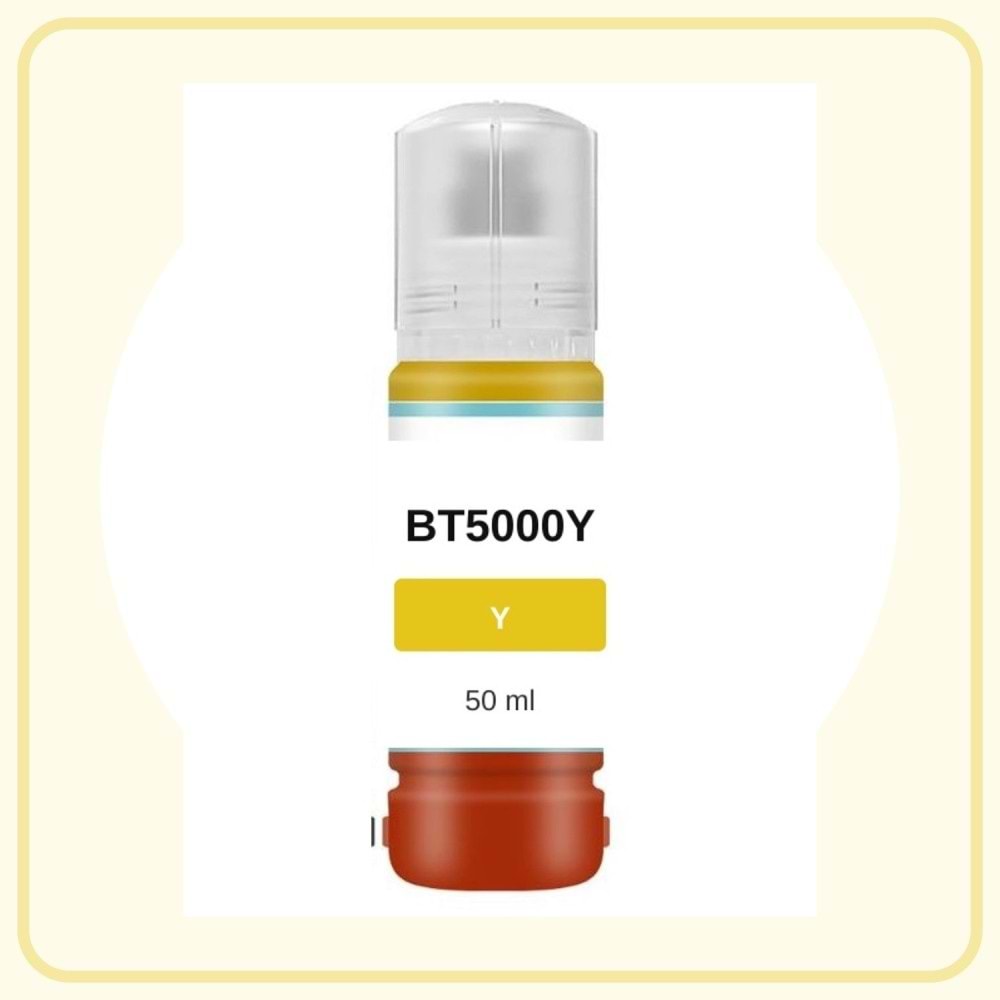 Brother Bt-5000Y Sarı Muadil Mürekkep 45 ml