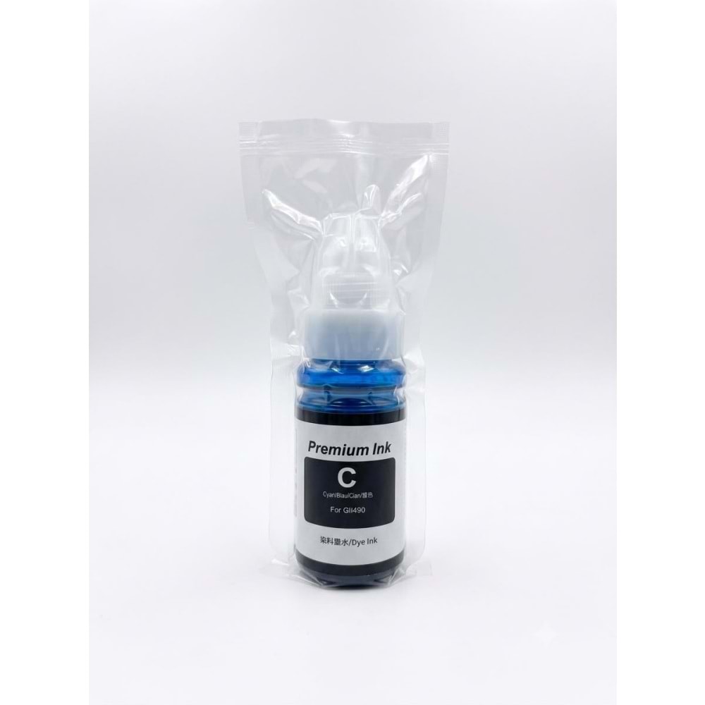 Canon CGI-490C Mavi Muadil Mürekkep 70 ml