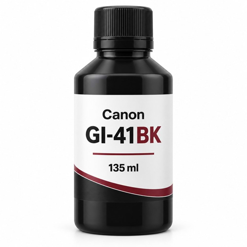 Canon GI-41Bk Siyah Muadil Mürekkep 135 ml
