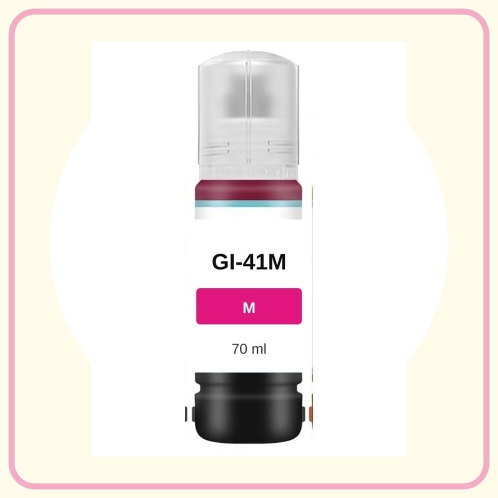 Canon GI-41M Kırmızı Muadil Mürekkep 70 ml