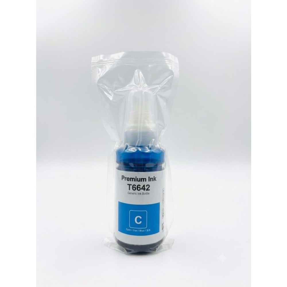 Epson T6642 / T6732 Mavi Muadil Mürekkep 70 ml