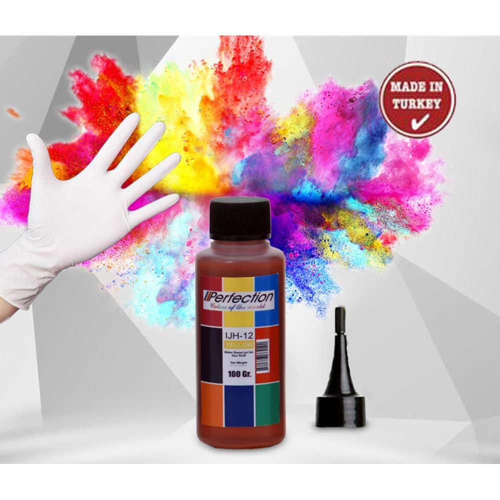 Universal Sarı Muadil Mürekkep 100 Ml