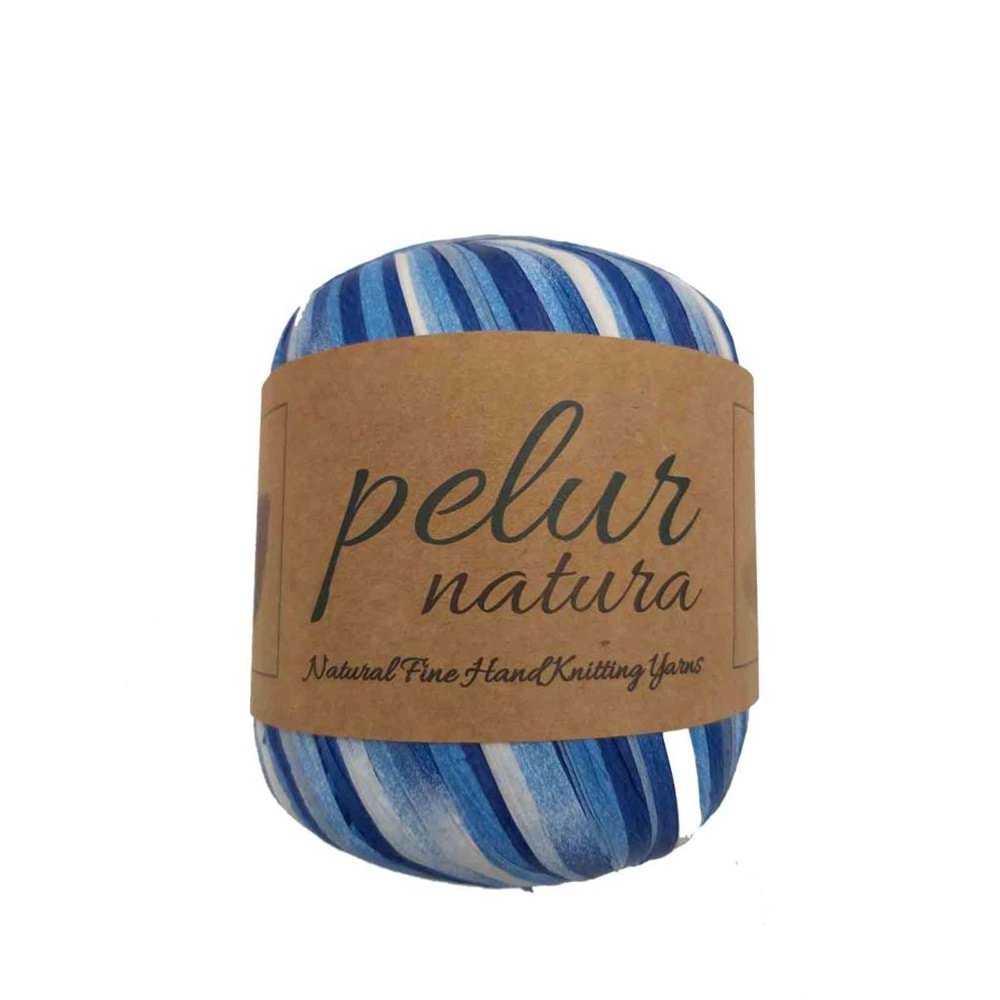 Çanta Aksesuar Pelur Natura Raffia Multi No:7