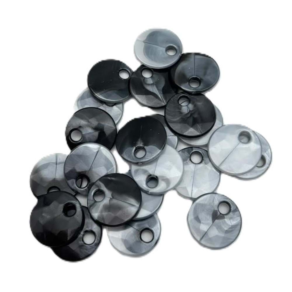 Çanta Aksesuar Gri Ebruli Renk 2 Cm Pul 100 Gr (Sedef Görünümlü Plastik)