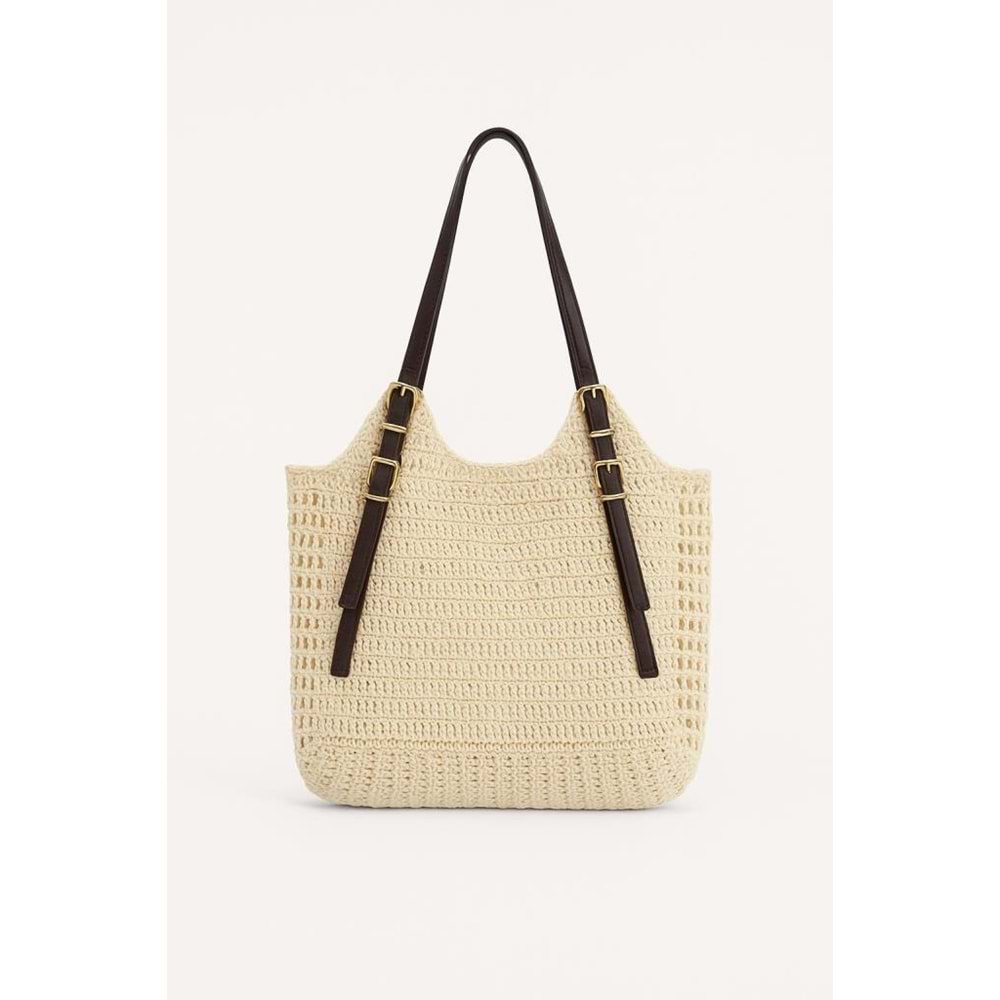 Çanta Aksesuar Taba Renk Nez Model Çanta Sapı