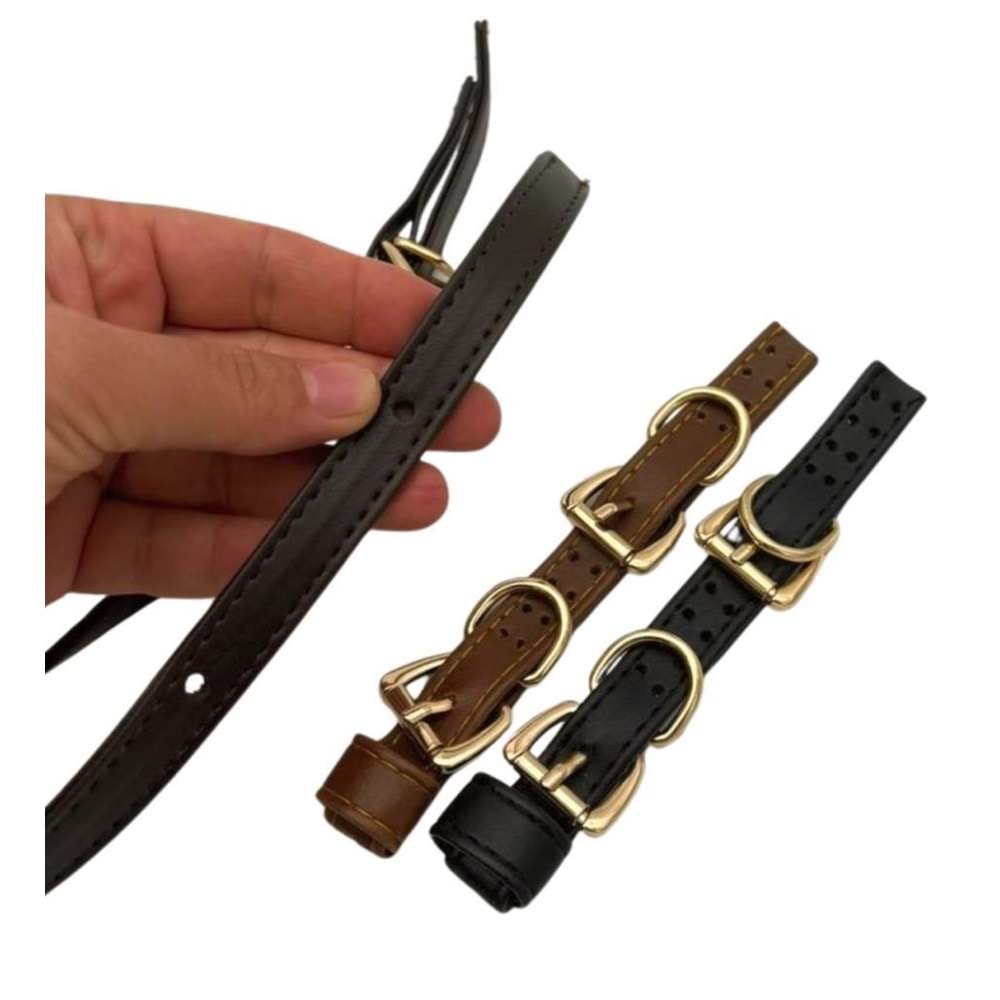 Çanta Aksesuar Koyu Kahve Renk Nez Model Çanta Sapı