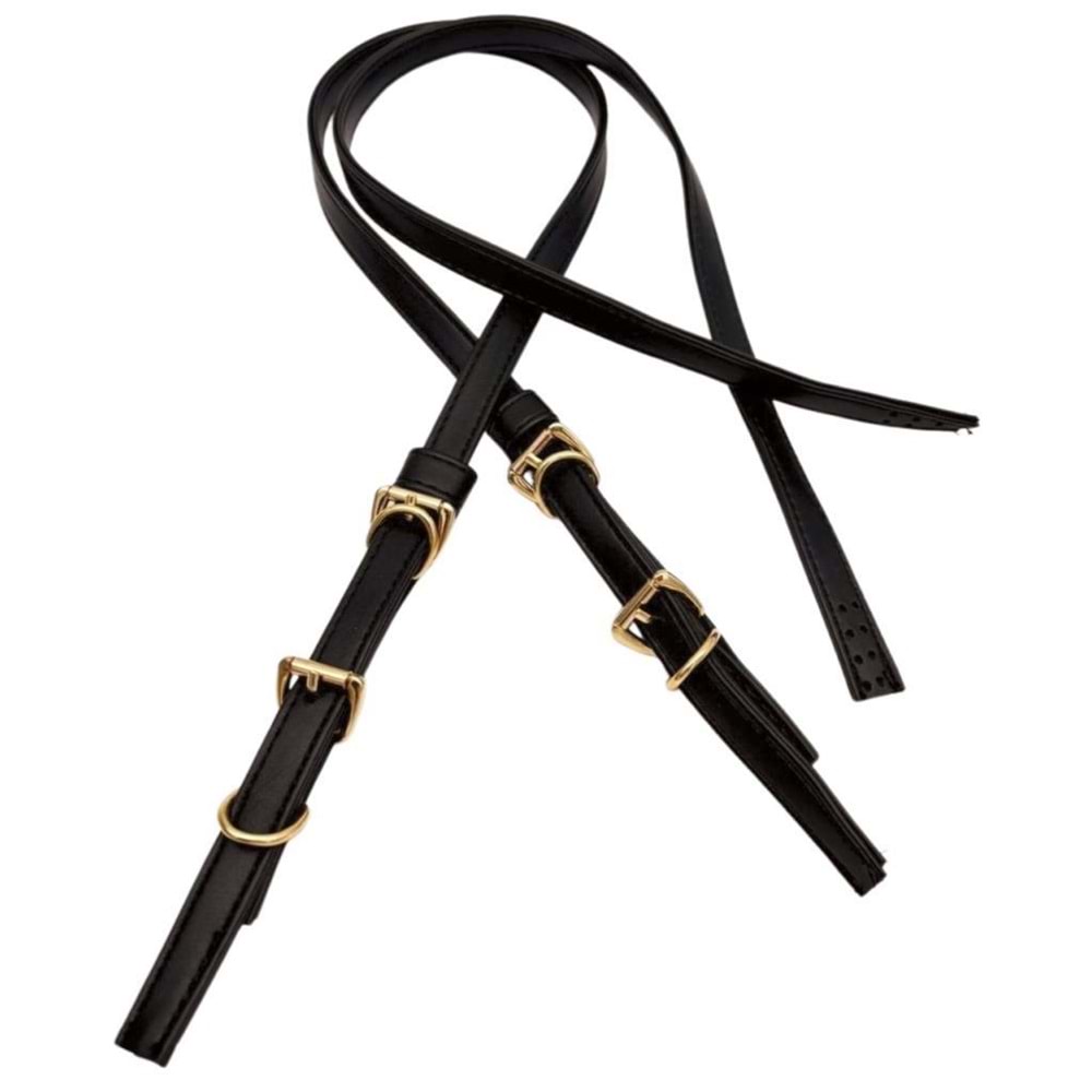 Çanta Aksesuar Siyah Renk Nez Model Çanta Sapı