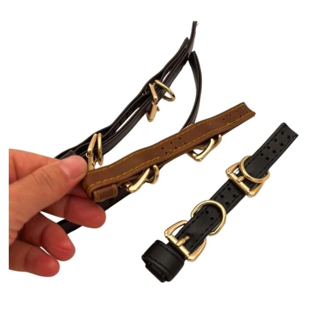 Çanta Aksesuar Siyah Renk Nez Model Çanta Sapı