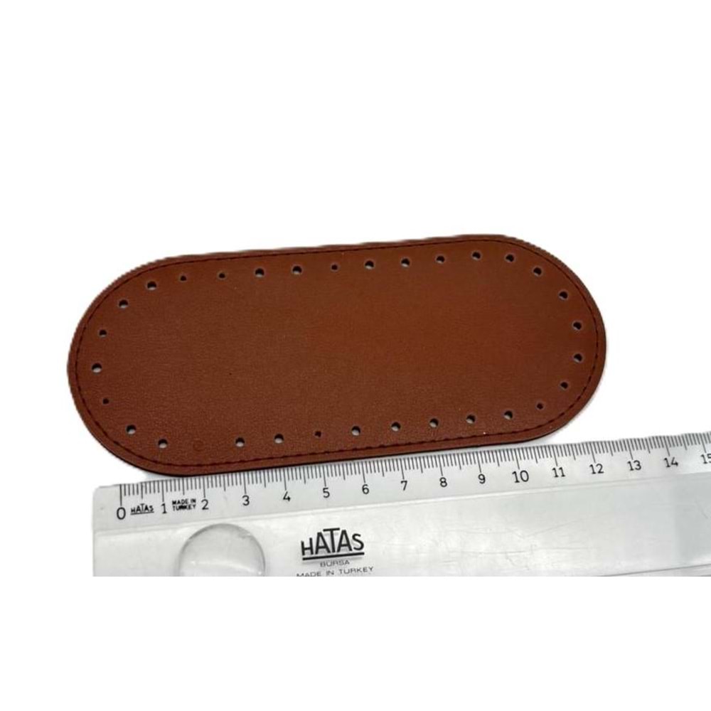 Çanta Aksesuar Taba Renk 14x6 Cm Oval Çanta Tabanı Telefon Çantası Tabanı