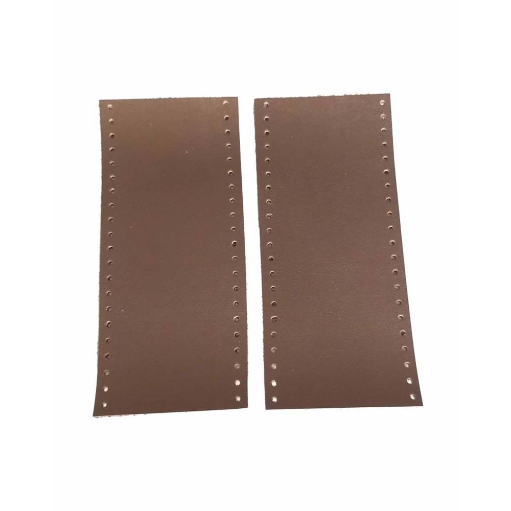 Çanta Aksesuar Suni Deri Tutma Sapı Bakır Simit Sap 17x7.5 Cm