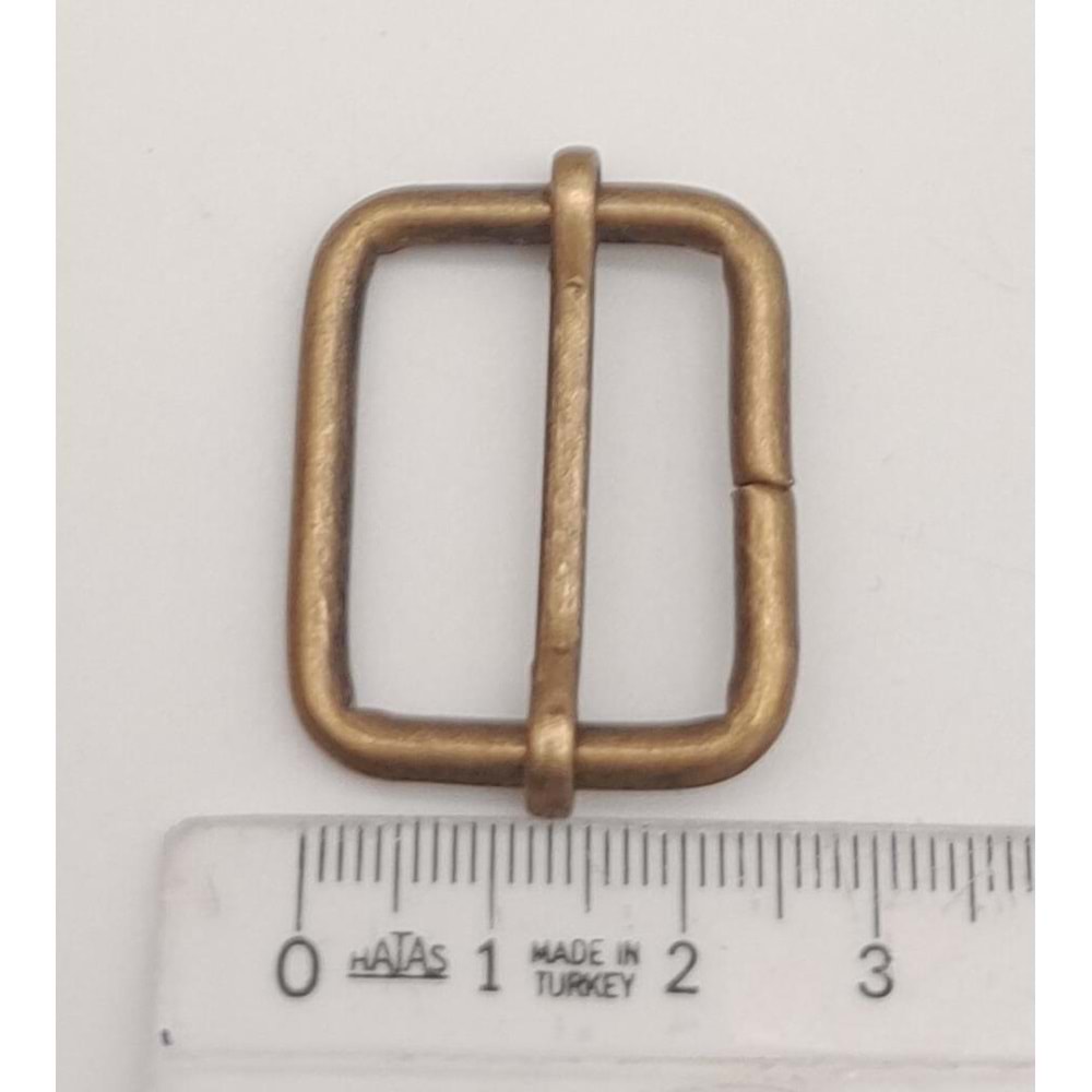 Çanta Aksesuar 2.5x2 Cm Antik Renk Ayarlama Aparatı Sürgüt