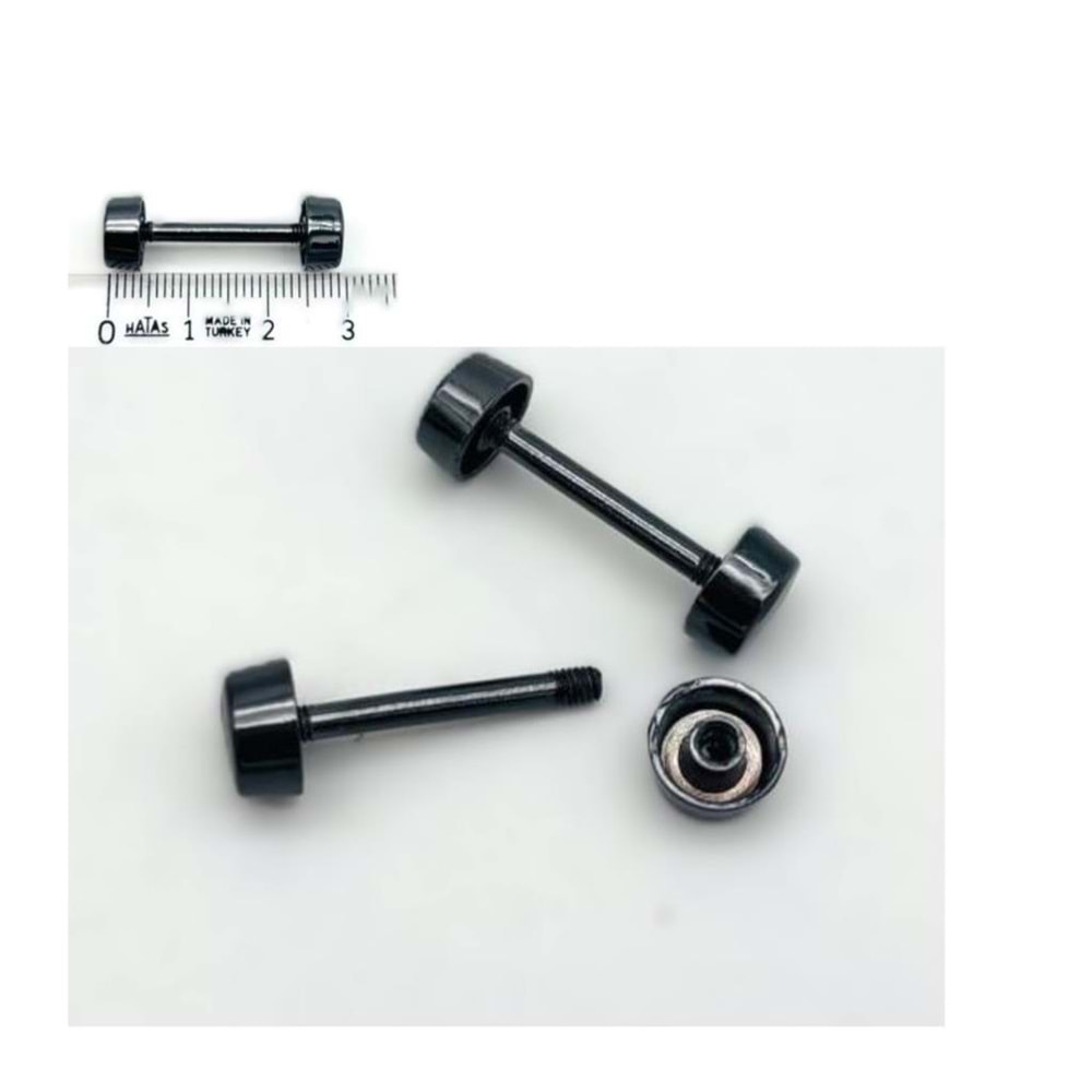 Çanta Aksesuar 3 Cm Vidalı Böce Füme Renk (Halter)
