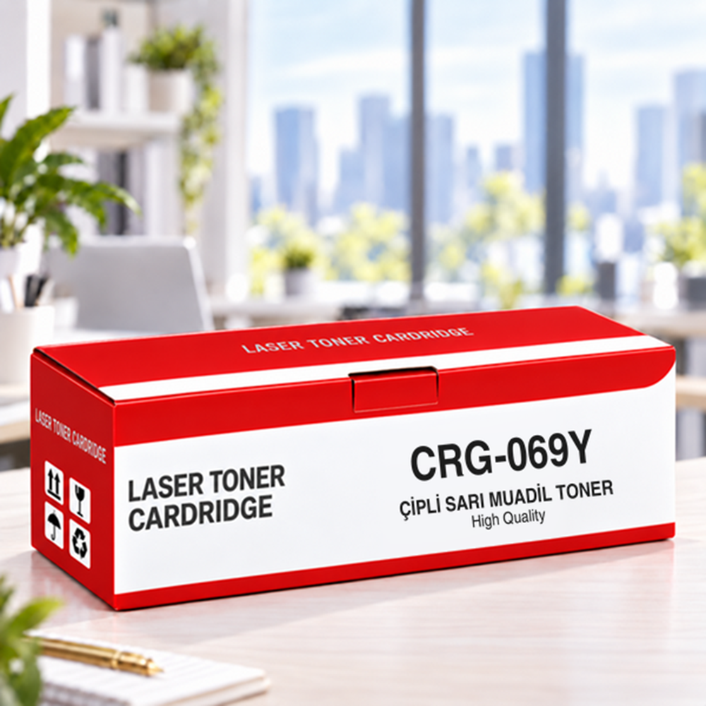 Crg-069Y Çipli Sarı Muadil Toner 1.900 Baskı