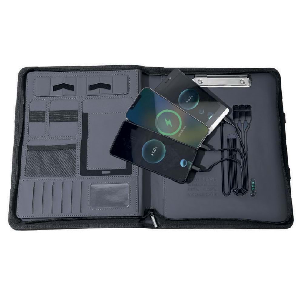 KURTBOĞAZI 8.000 MAH WIRELESS POWERBANK ORGANİZER ÇANTA