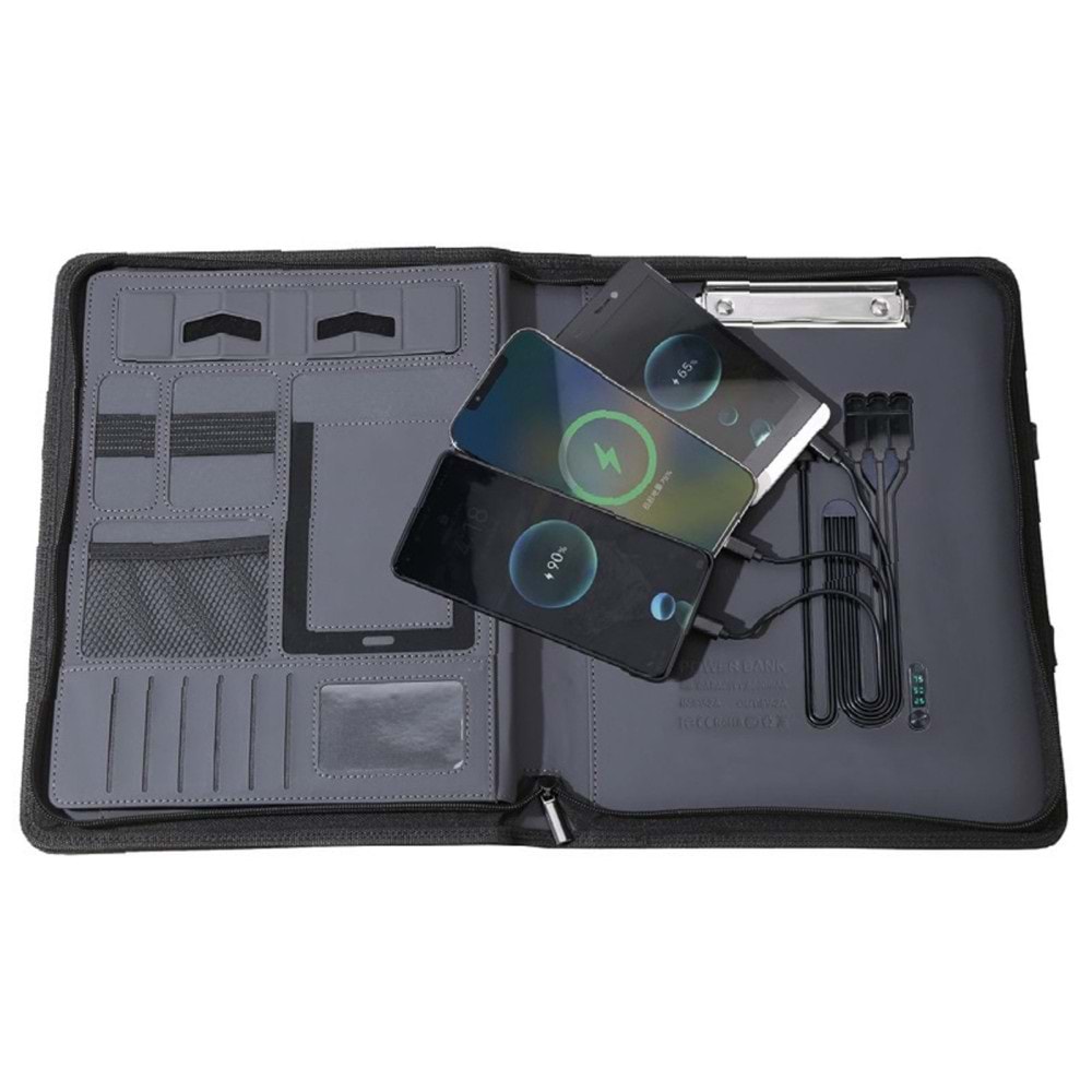 KURTBOĞAZI 8.000 MAH WIRELESS POWERBANK ORGANİZER ÇANTA