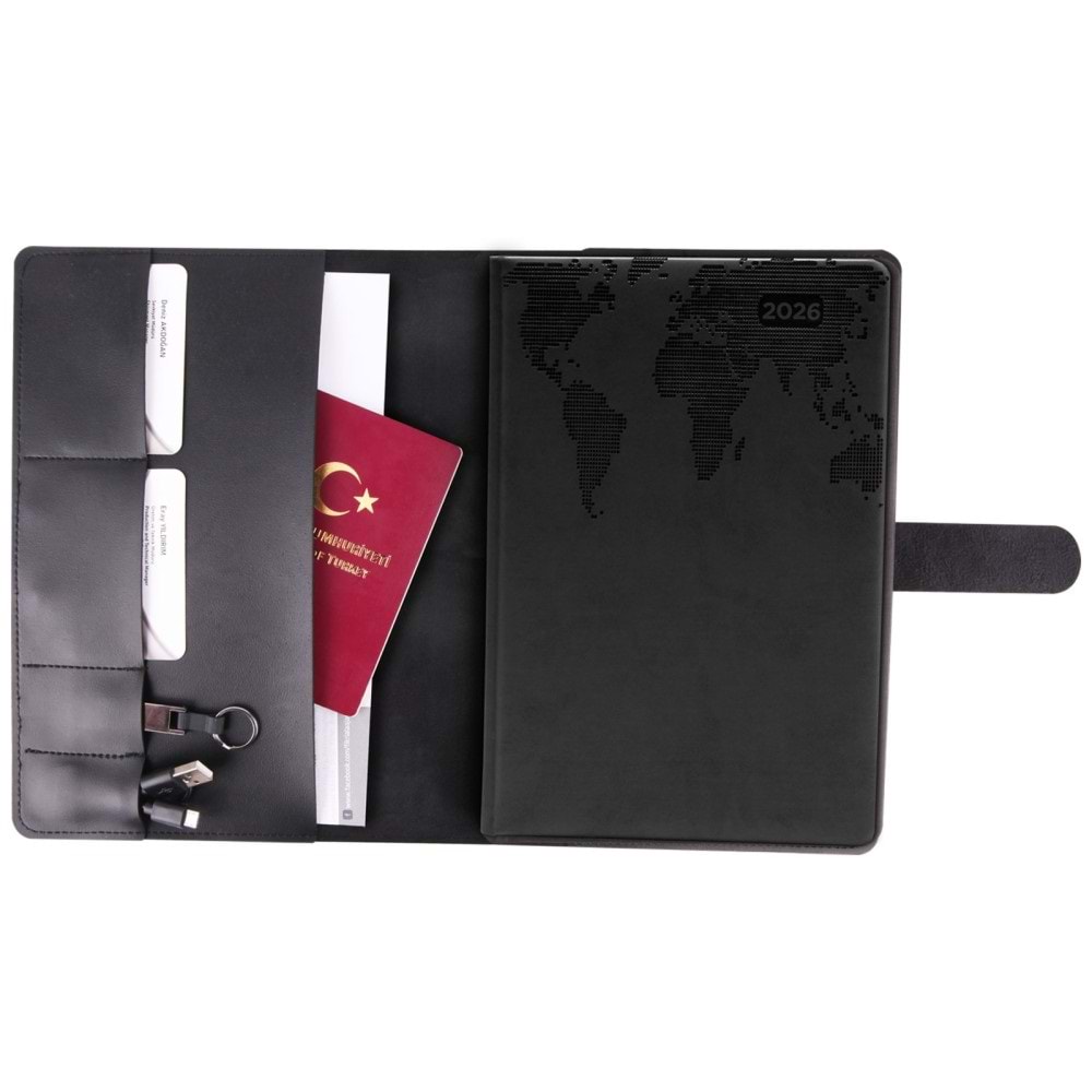 BEŞEVLER GEÇME KAPAK AJANDA (19x26CM)