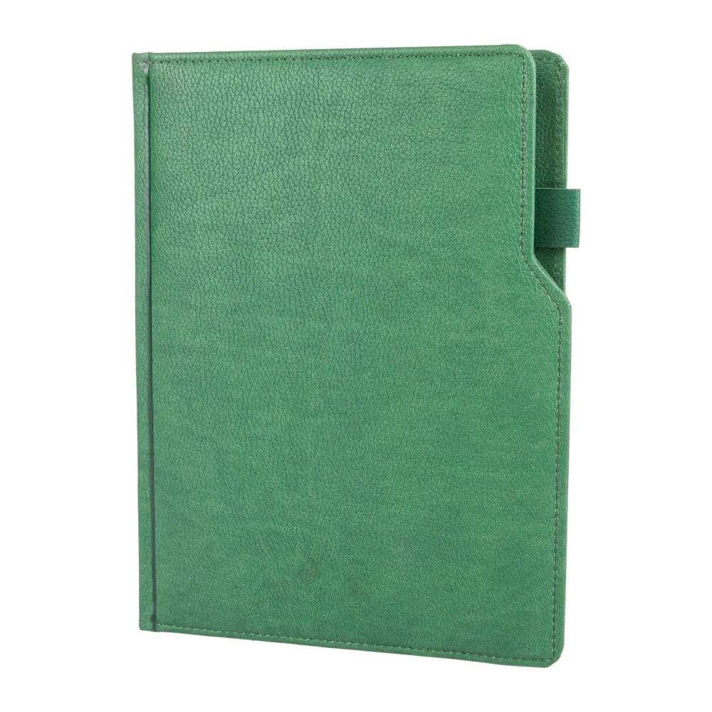 ÜMİTKÖY YEŞİL TARİHLİ AJANDA (17X24 CM)