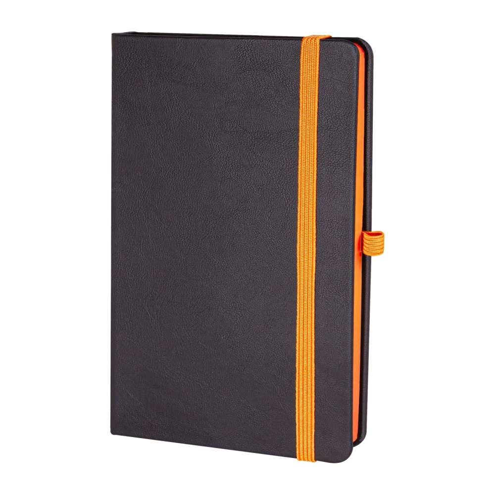 TUNALI TURUNCU TARİHSİZ DEFTER (13X21 CM)