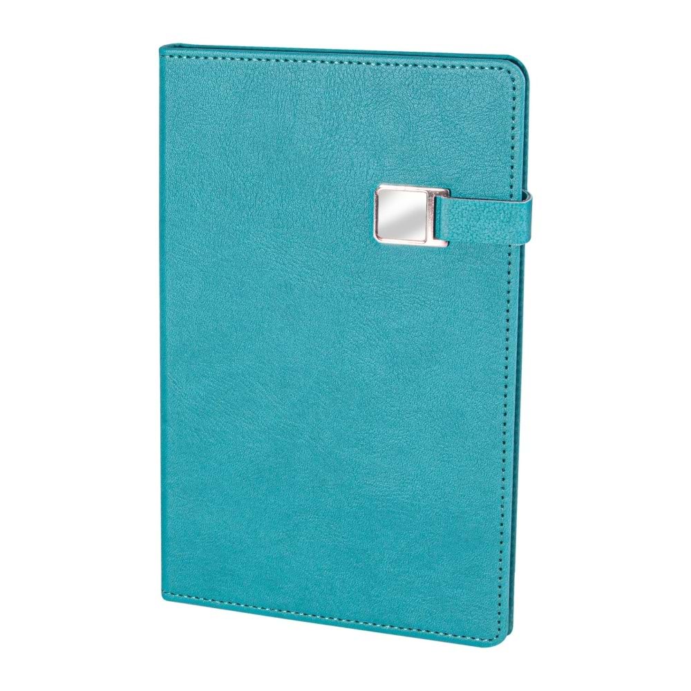 ESENBOĞA TURKUAZ TARİHSİZ DEFTER (13X21 CM)