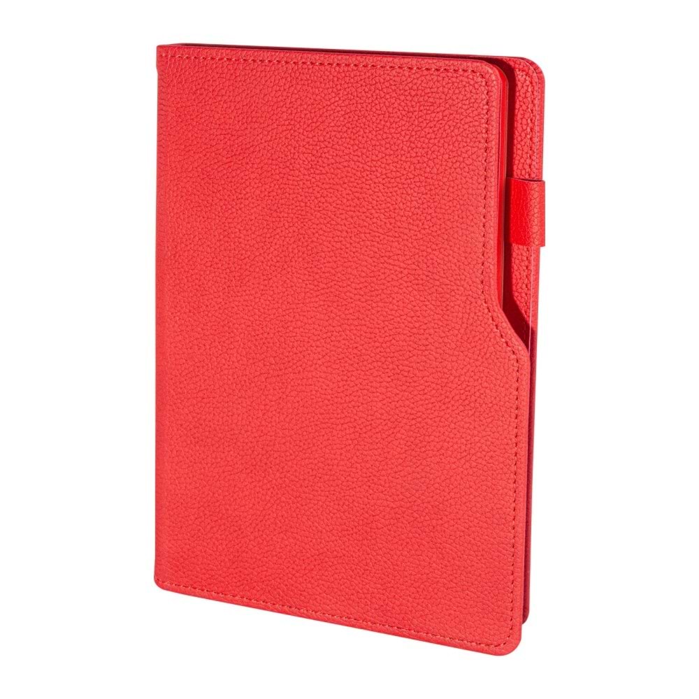 BAHÇELİEVLER KIRMIZI TARİHSİZ DEFTER (14,5X21 CM)