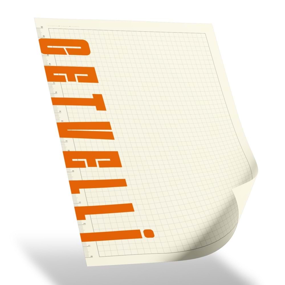 SEĞMENLER SİYAH KARELİ SPİRALLİ TARİHSİZ DEFTER (19X25 CM)